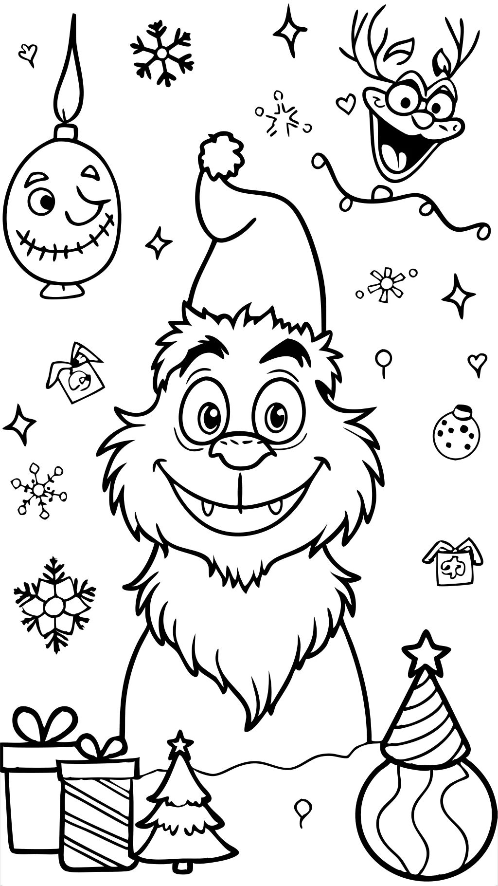 coloriage le grinch